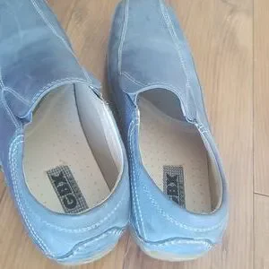 GBX | Shoes | Gbx Elite Leather Blue Loafers Mens Shoes  display picture 2